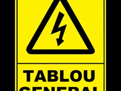 Placuta de avertizare pentru tablou general
